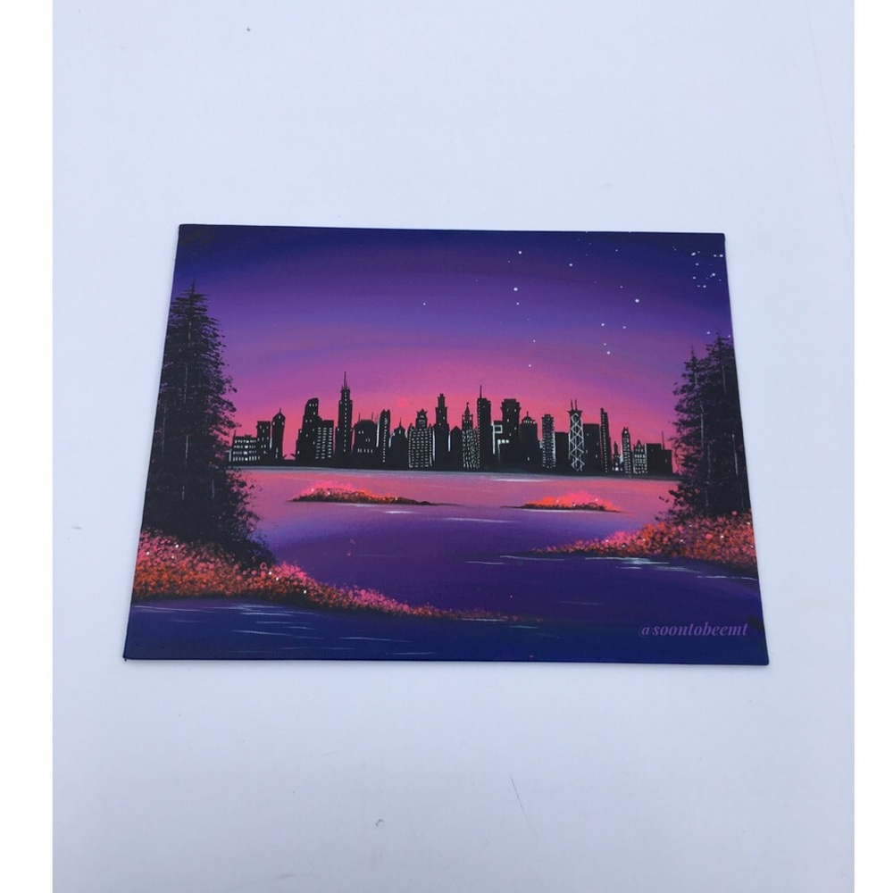 14x11 Acrylic Painting By Me- Custom Order💕